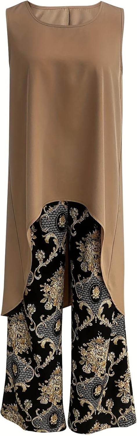 Tránsito™ | Boho Tunikasetti ja Laitapantalo