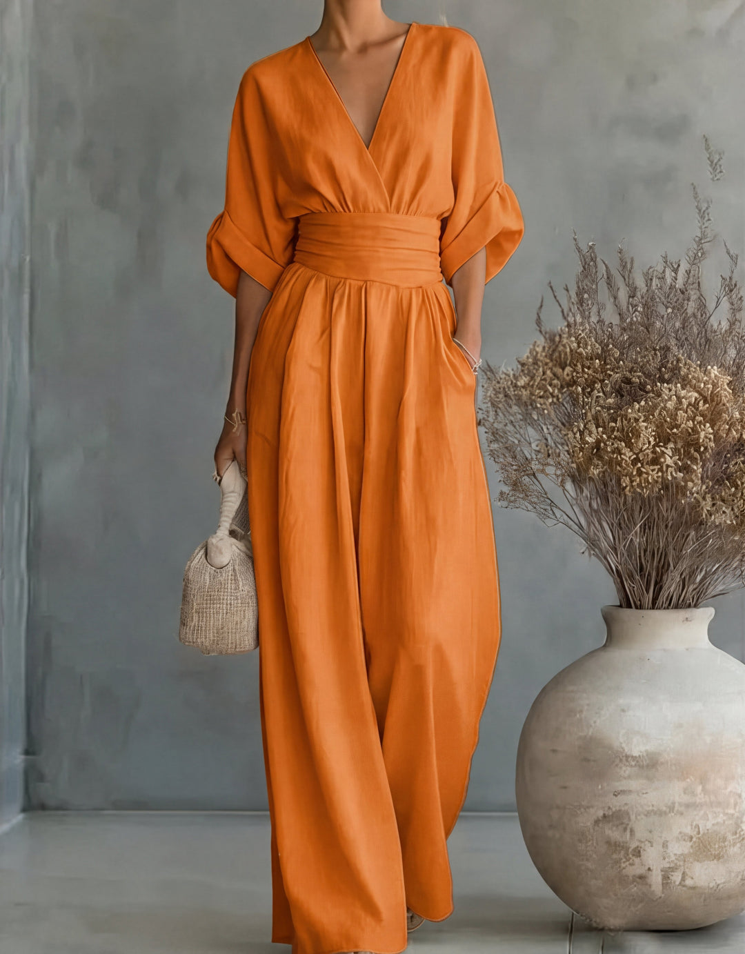 Sanna – Tyylikäs ja laskeutuva jumpsuit